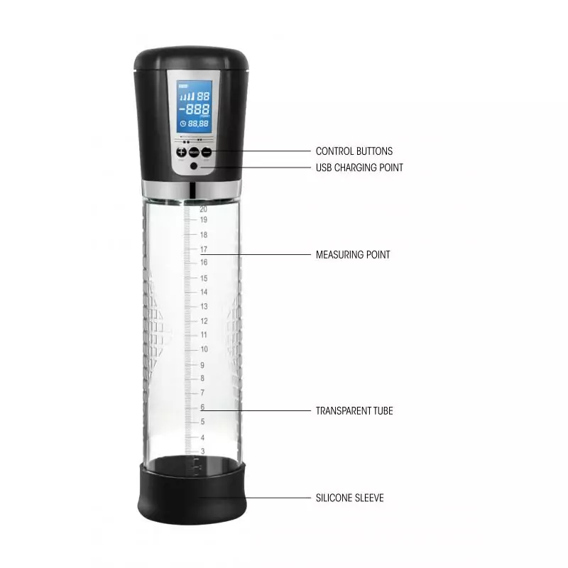 PUMPED Premium Rechargeable Automatic LCD Pump